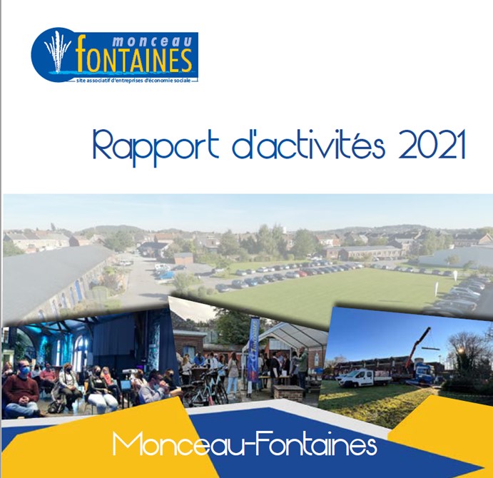 Rapport d'Activités Monceau-Fontaines 2021